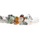 20x12mm-27x19mm Multi Gemstone Plain Pear Beads 8.5 inch 44 pieces - The Bead Traders