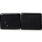 20x17-25x17mm Rainbow Obsidian straight drilled plain rectangle beads - The Bead Traders