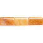 21x12mm Multi Yellow Jade Plain Rectangle 15 inches 19 beads - The Bead Traders