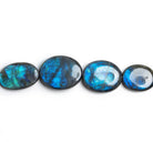 21x18mm Labradorite Plain Nuggets 18 inch 22 beads - The Bead Traders