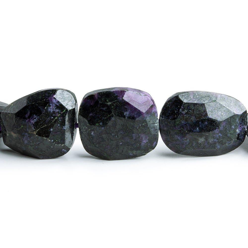 22x17mm-30x20mm Sugilite Faceted Nugget Beads 16 inch 13 pieces - The Bead Traders