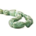 24-29mm Aquamarine Faceted Nugget Beads 15 inch 15 pieces - The Bead Traders