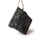 24x25mm Black Tourmaline Natural Crystal Cluster Pendant 1 piece - The Bead Traders