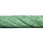 2.5mm Aventurine Microfaceted Cubes 12 inch 120 pieces - The Bead Traders