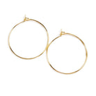 25mm Goldtone plated Earring Wire Lot of 50 pieces - The Bead Traders