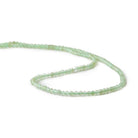 2.5mm Green Aventurine microfaceted round beads 13 inch 150 pieces - The Bead Traders