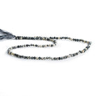 2.5mm Picasso Jasper Microfaceted Rounds 12 inch 130 beads - The Bead Traders