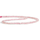 2.5mm Rose Quartz micro faceted cubes 12 inch 130 beads - The Bead Traders