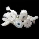 26-28mm Solar Quartz Slice Beads 8.5 inch 13 pieces - The Bead Traders