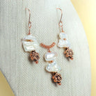 26x10mm Copper Earwire with Ball Design Set of 10 - The Bead Traders
