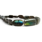 27x16mm Labradorite Plain Nuggets 16 inch 13 beads - The Bead Traders
