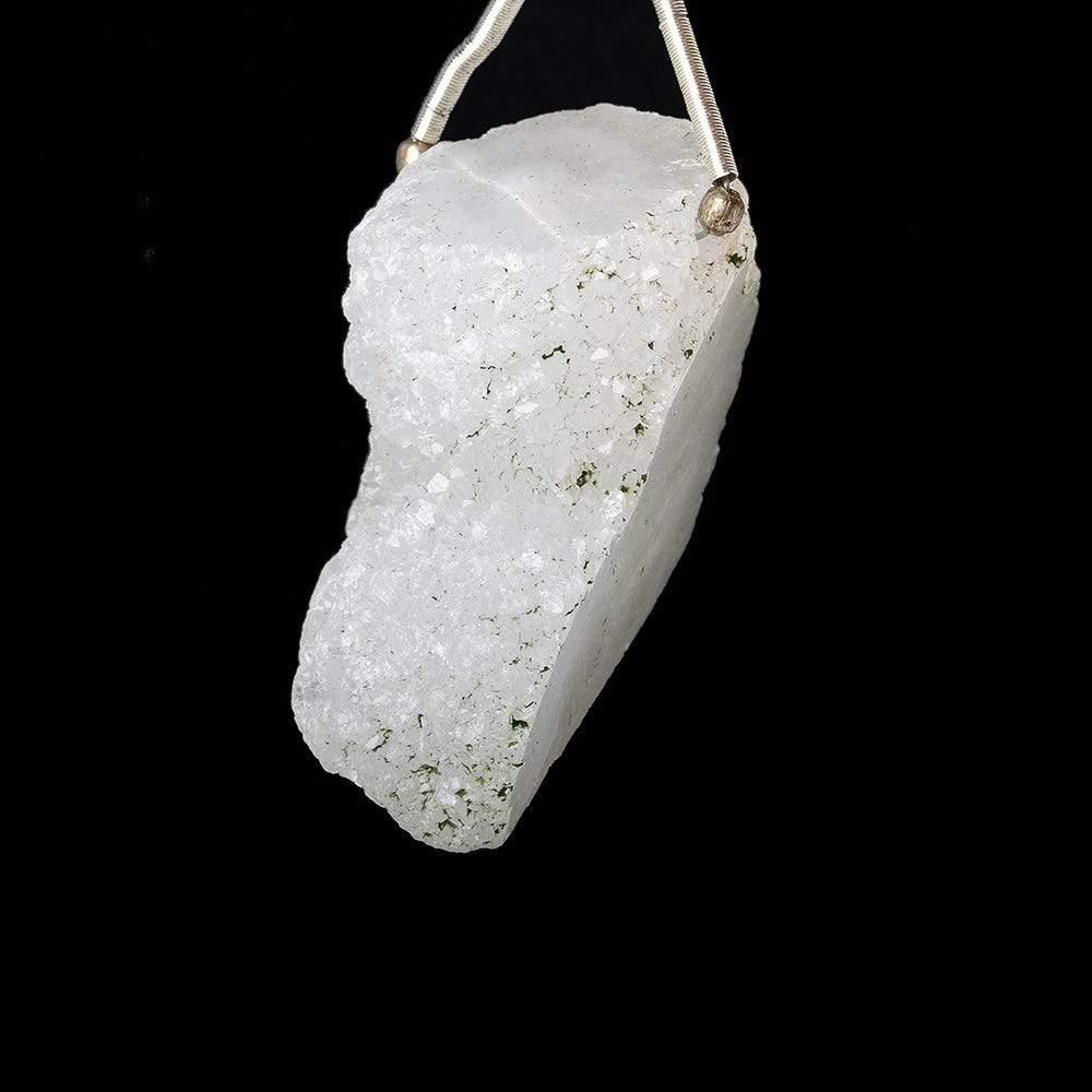 29x27mm Solar Quartz Drusy Natural Stalactite Focal - The Bead Traders