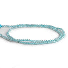 2mm Apatite Microfaceted Rounds 12 inch 155 beads - The Bead Traders