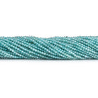 2mm Apatite Microfaceted Rounds 12 inch 155 beads - The Bead Traders