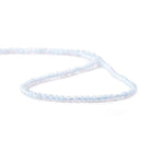2mm Blue Lace Agate microfaceted round beads 13 inch 175 pieces AA - The Bead Traders