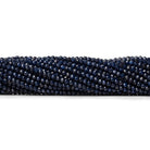 2mm Blue Sapphire Micro Faceted Rondelle beads 13 inch 140 pieces AA - The Bead Traders
