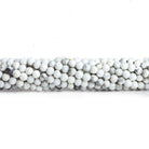 2mm Howlite Micro Faceted Round Beads 12.5 inch 172 pieces - The Bead Traders