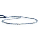 2mm Iolite Micro Faceted Round Beads 12.5 inch 170 pieces - The Bead Traders