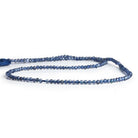2mm Iolite Micro Faceted Round Beads 13 inch 168 pieces - The Bead Traders