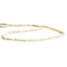 2mm Mother of Pearl Microfaceted Round Beads 12 inch 140 pieces - The Bead Traders