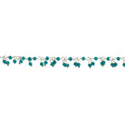 2mm Mystic Blue Quartz Round Silver Dangle Chain 130 beads - The Bead Traders