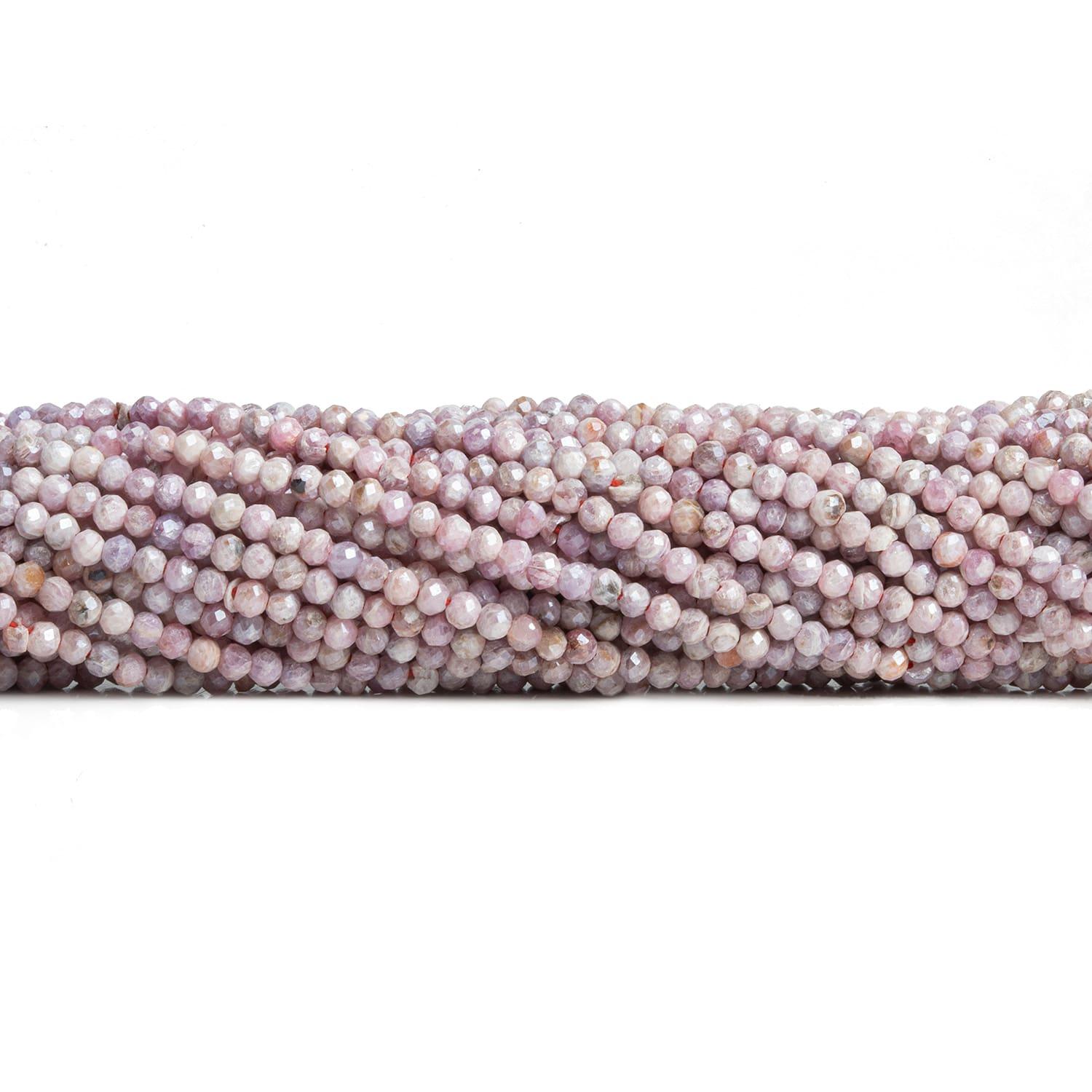 2mm Mystic Ruby Micro Faceted Rondelles 12 inch 180 pieces - The Bead Traders