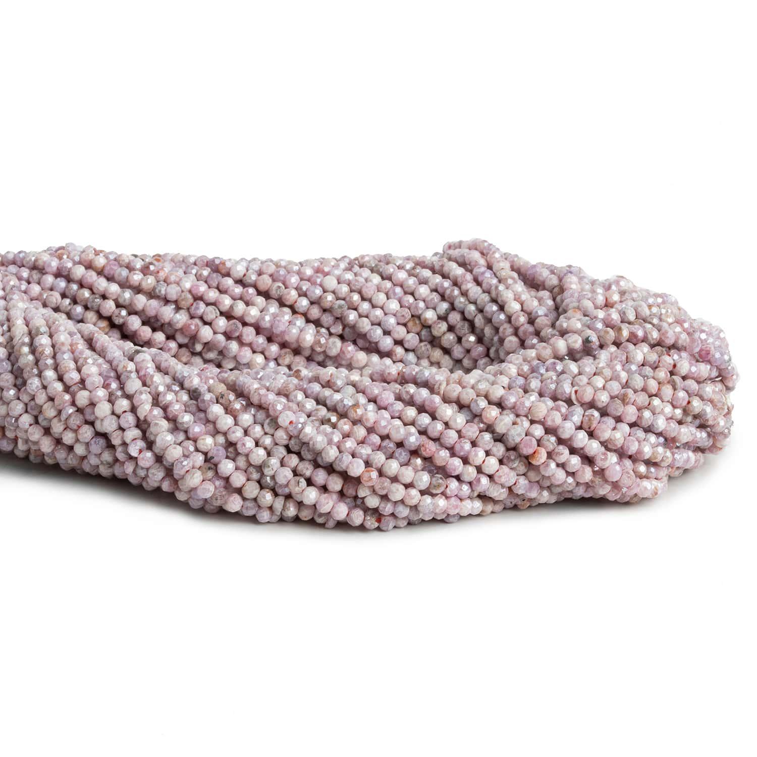 2mm Mystic Ruby Micro Faceted Rondelles 12 inch 180 pieces - The Bead Traders