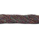 2mm Peacock Pink Mystic Quartz micro faceted rondelles 13 inches 215 beads - The Bead Traders
