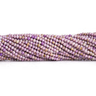 2mm Phosphosiderite Microfaceted Round Beads 12 inch 140 pieces - The Bead Traders