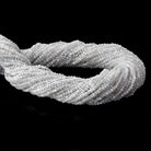 2mm Rainbow Moonstone Microfaceted Rondelles 12.5 inch 195 beads - The Bead Traders