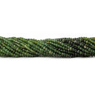 3-3.5mm Idocrase faceted rondelle beads 13 inches 145 pieces - The Bead Traders