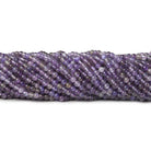 3-4mm Cape Amethyst plain round beads 15 inch 125 pieces - The Bead Traders