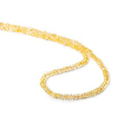 3-4mm Citrine Plain Rondelle Beads 14 inch 165 pieces - The Bead Traders
