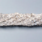 3-4mm Rainbow Moonstone plain rondelles 12 inch 160 beads - The Bead Traders
