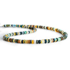 3-5mm Multi Color Ethiopian Opal Rondelles 16 inch 175 beads - The Bead Traders