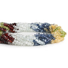 3.5mm Multi Gemstone Handcut Rondelles 14 inch 170 beads - The Bead Traders