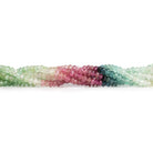 3.5mm Multicolor Afghani Tourmaline Rondelles 16 inch 185 beads - The Bead Traders