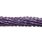 3.5x2-4x2mm Amethyst Straight Drilled Tear Drops 13 inch 73 beads AAA - The Bead Traders