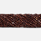 3.5x2.5mm Red Brown Baroque Pearls 15 inch 140 pieces - The Bead Traders