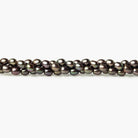 3.5x4mm Olive Green straight drilled oval freshwater pearls 70 pieces - The Bead Traders