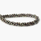 3.5x4mm Olive Green straight drilled oval freshwater pearls 70 pieces - The Bead Traders