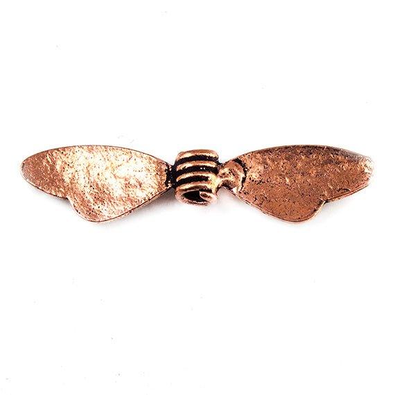 39mm Copper Dragonfly Wing Charm 1 piece - The Bead Traders