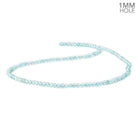 3mm Apatite plain round beads 15.5 inch 139 pieces - The Bead Traders