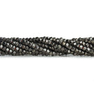3mm Black Gold plated Copper Nuggets 8 inch 85 pieces - The Bead Traders