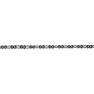 3mm Black Gold plated Oval and Bowtie Link Chain by the Foot - The Bead Traders
