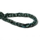 3mm Mystic Hematite rounded corner cube Beads 15.5 inch 180 pieces - The Bead Traders
