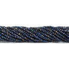 3mm Peacock Mystic Spinel Faceted Rondelle Beads 13 inch 150 pieces - The Bead Traders