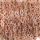3mm Rose Gold plated Fancy Cross Chain sold by the foot - The Bead Traders