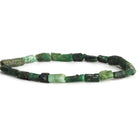 3x5-12x5mm Brazilian Emerald Straight Drilled Tumbled Crystal 20 Beads - The Bead Traders