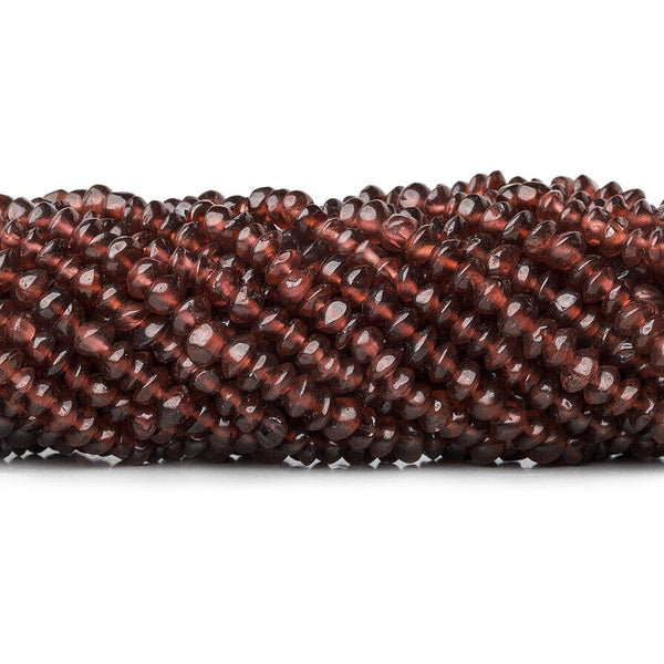 4-4.5mm Mozambique Garnet Plain Rondelle 13 inch 120pcs